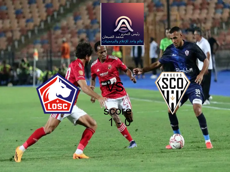 فاز فريق ليل على فريق أنجيه بنتيجة 1 - 0 في بطولة الدوري الفرنسي.