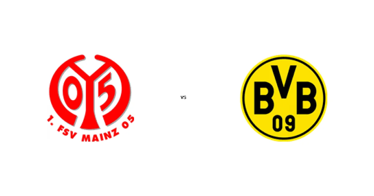 تفاصيل مباراة ماينز ضد بروسيا دورتموند في الدوري الألماني والمعلق