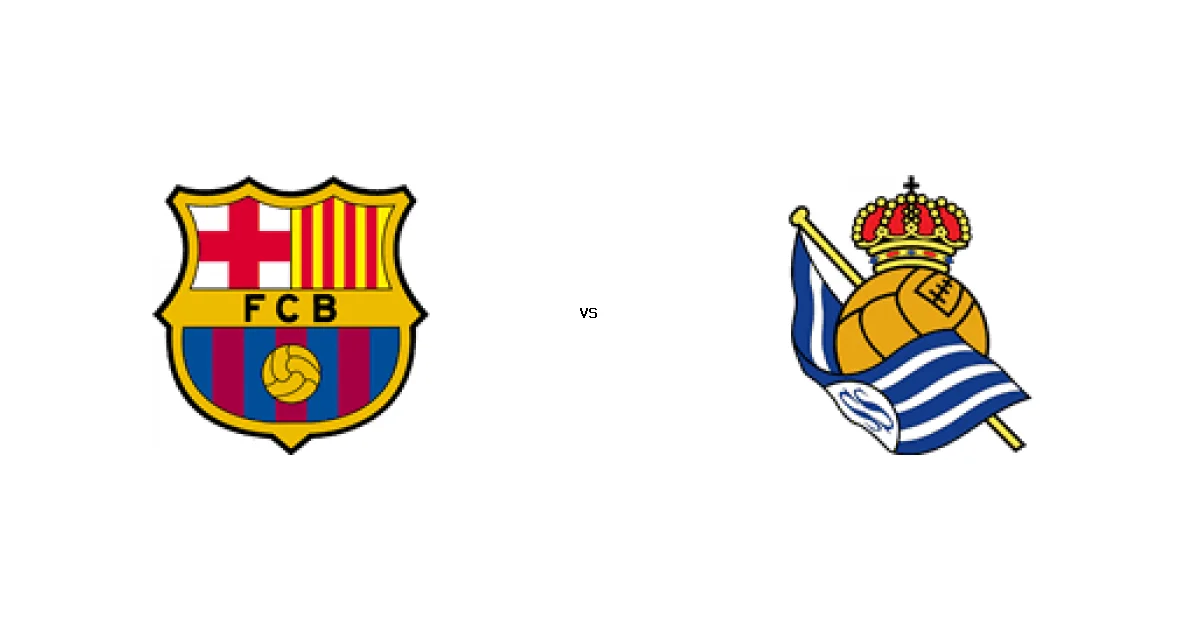 تفاصيل مباراة برشلونة ضد ريال سوسيداد في الدوري الإسباني والمعلق