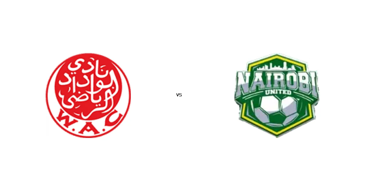 الوداد البيضاوي يستضيف نيروبي يونايتد في قمة الكونفيدرالية الأفريقية - التوقيت والقنوات