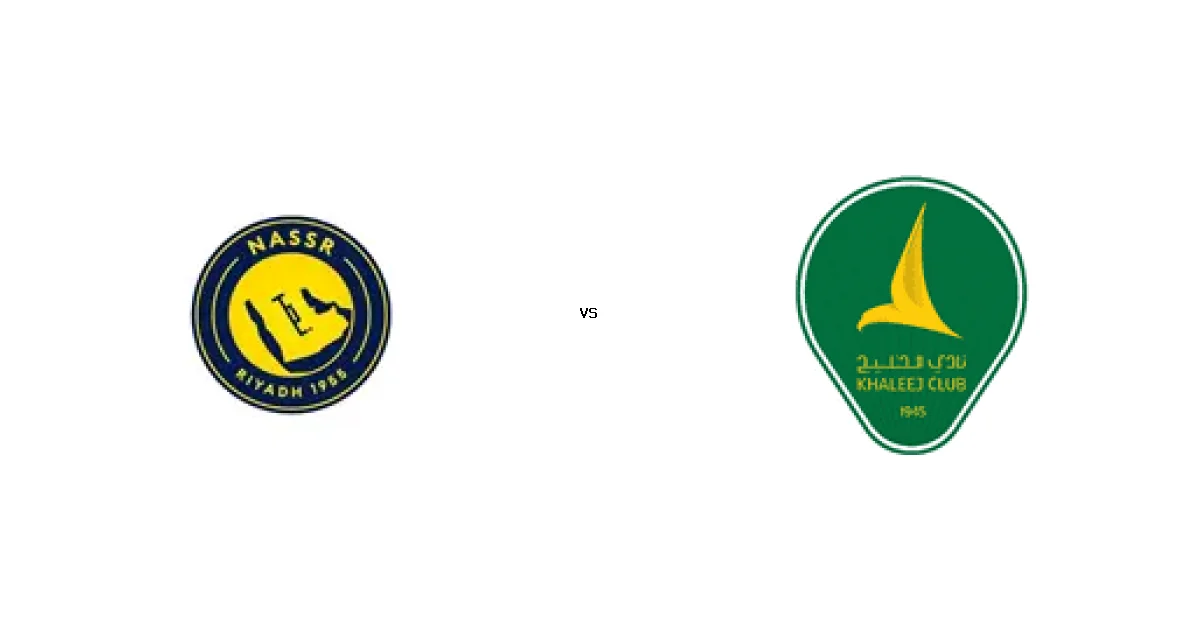 النصر يستضيف الخليج في قمة الدوري السعودي - التوقيت والقنوات