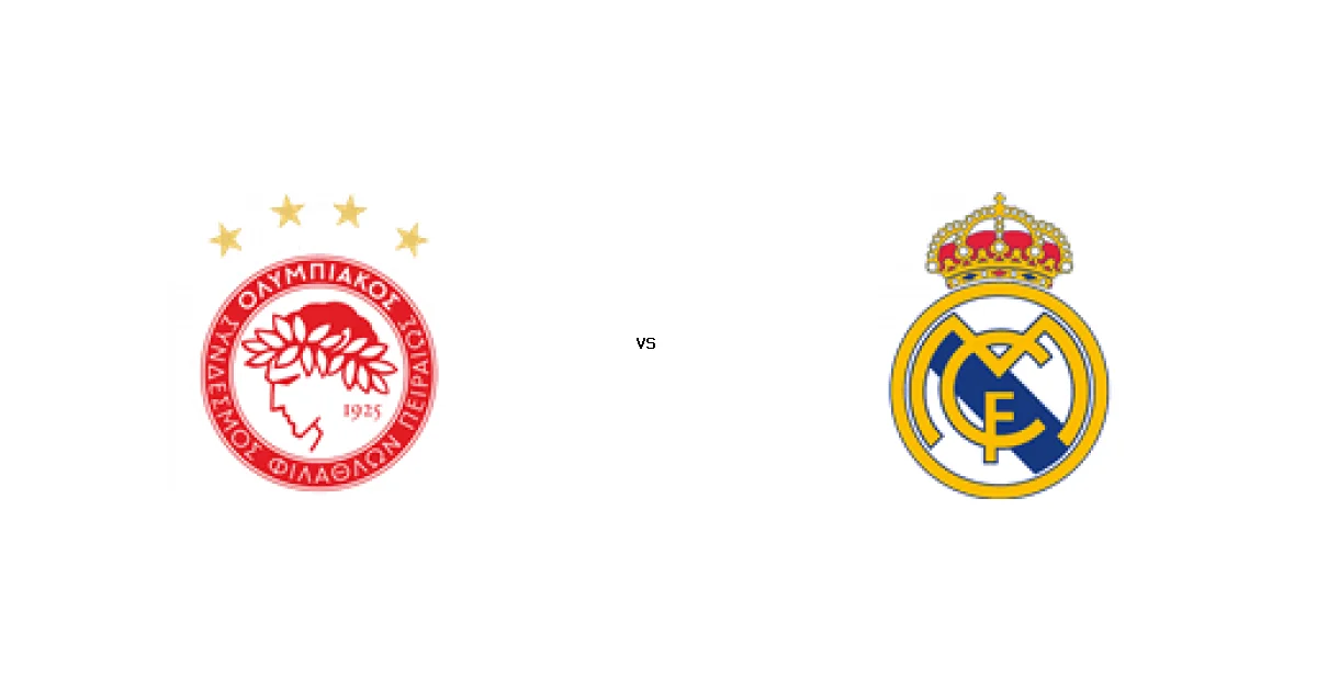 القمة المرتقبة بين أوليمبياكوس و ريال مدريد في دوري أبطال أوروبا - كل التفاصيل