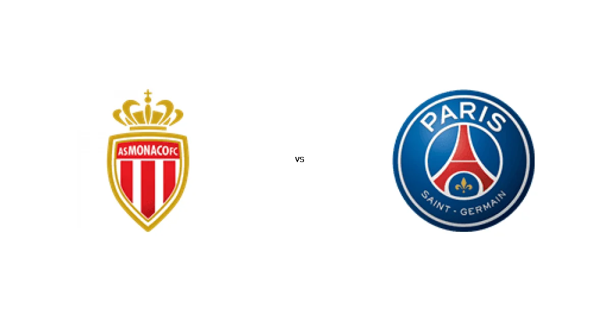 موعد وتوقيت مباراة موناكو ضد باريس سان جيرمان في بطولة الدوري الفرنسي