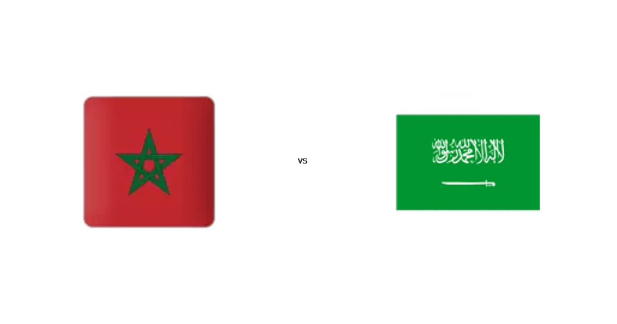 موعد مباراة المغرب الثاني ضد السعودية في كأس العرب والقنوات الناقلة 08 ديسمبر 2025