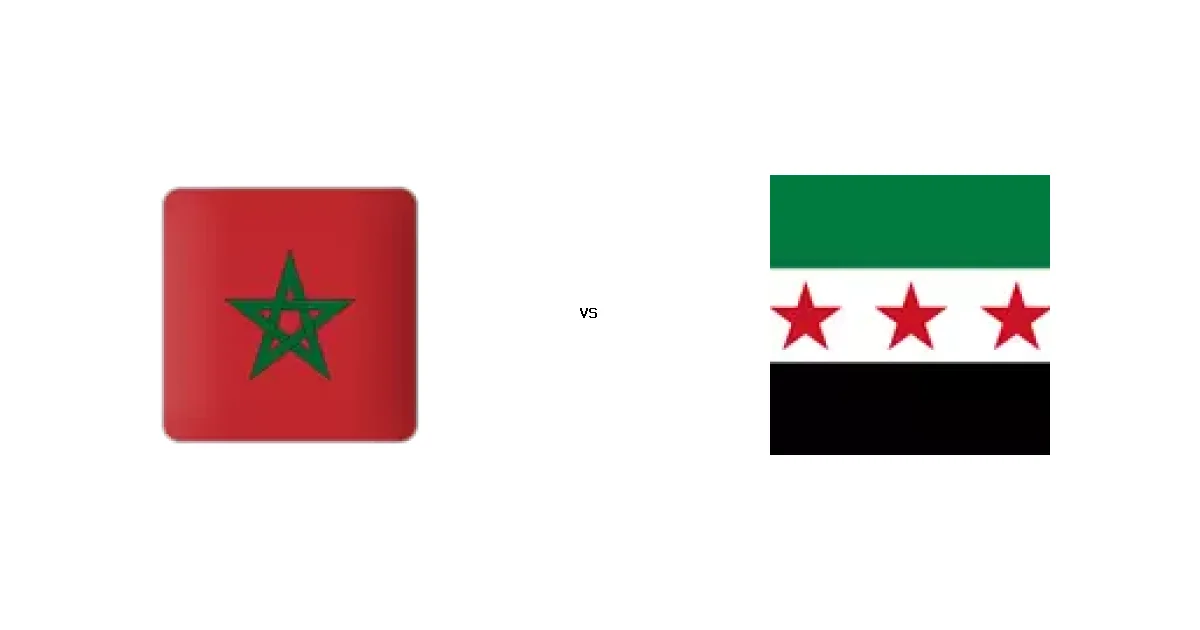 تفاصيل مباراة المغرب الثاني ضد سوريا في كأس العرب والمعلق