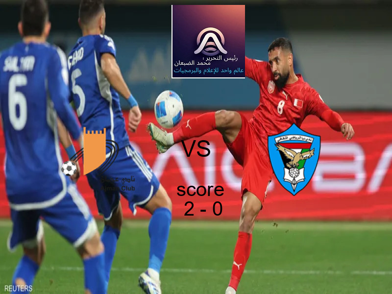 فاز فريق عجمان على فريق دبا بنتيجة 2 - 0 في بطولة الدوري الإماراتي.