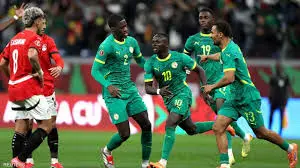 فوز فريق السنغال على مصر بنتيجة 1 - 0 في بطولة كأس الأمم الأفريقية.