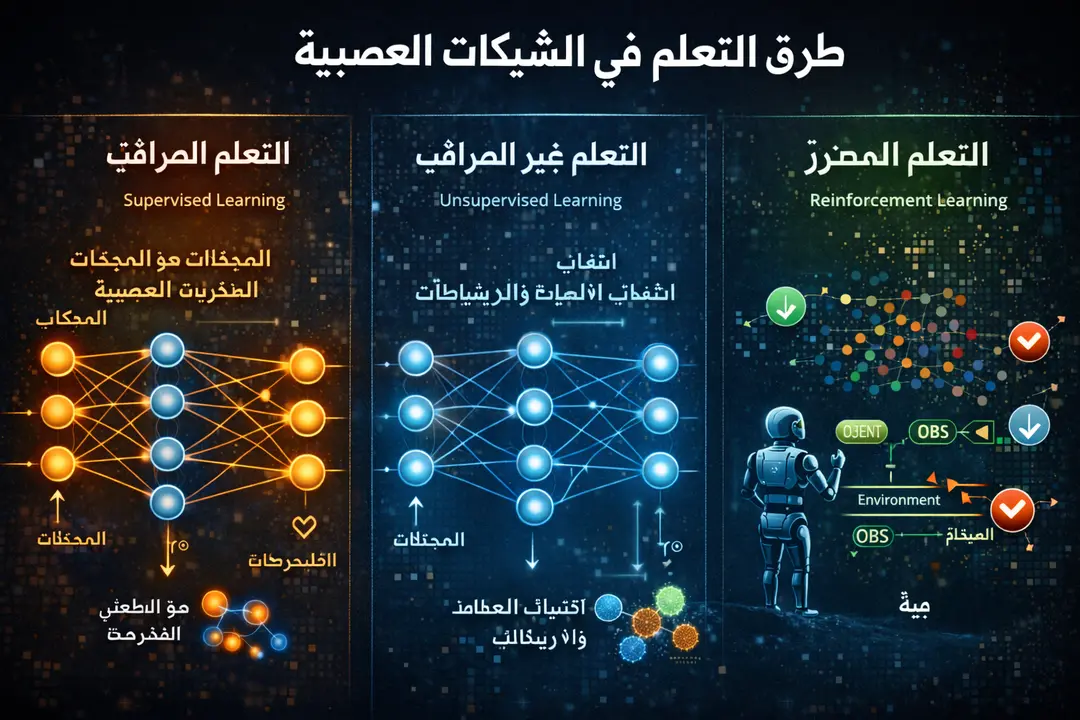 الهيكل الحوسبي للشبكات العصبية في الذكاء الاصطناعي