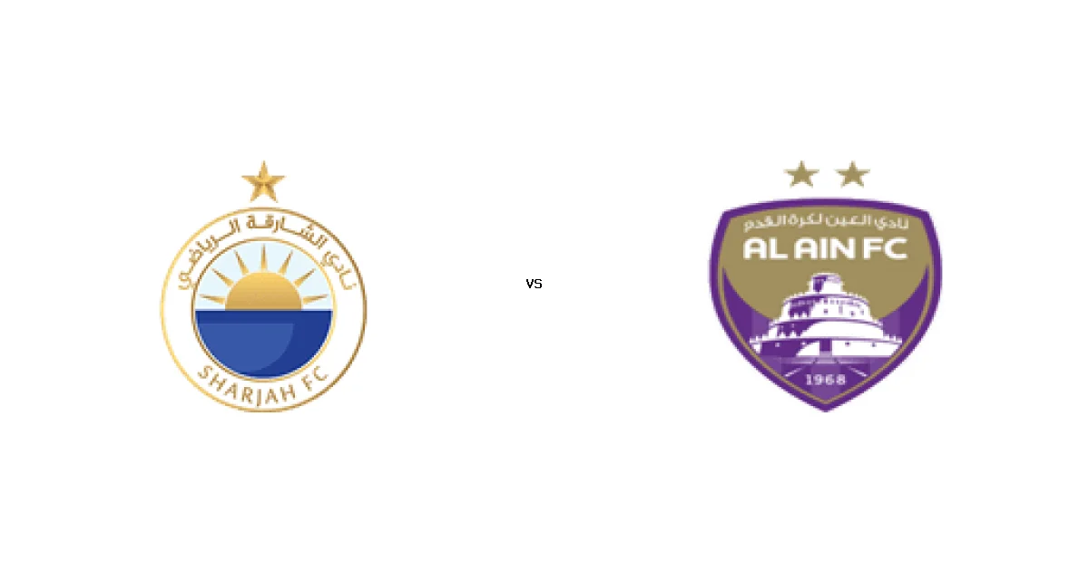 الشــارقة ضد العين في قمة الدوري الإماراتي - التوقيت والقنوات 06 مايو 2026